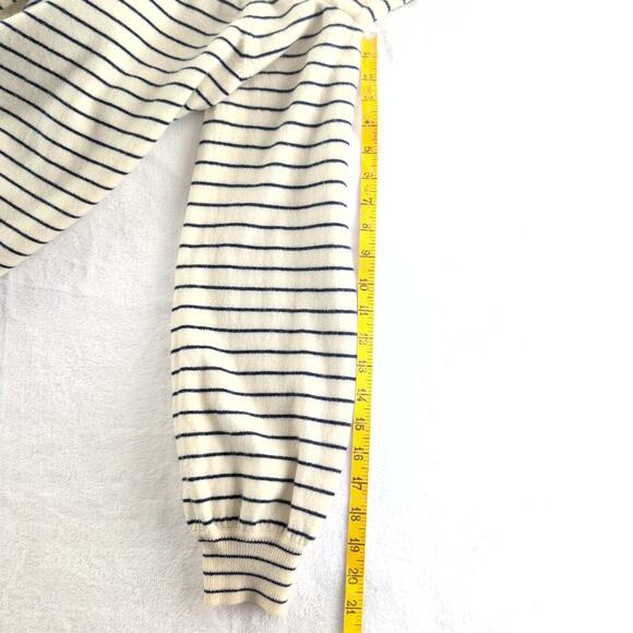 Joie Delbin Wool Cashmere Nautical Coastal Fisherman Sweater Women's Med - Picture 7 of 9